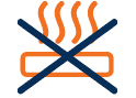 Do not expose to heat Do not expose to heat symbol